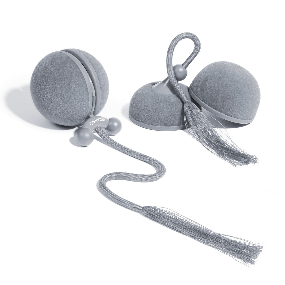 Creeble® Wicked Ball Duo2 – 2-in-1 Smart Interactive Cat Toy with Dual Modes & USB-C Rechargeable Play