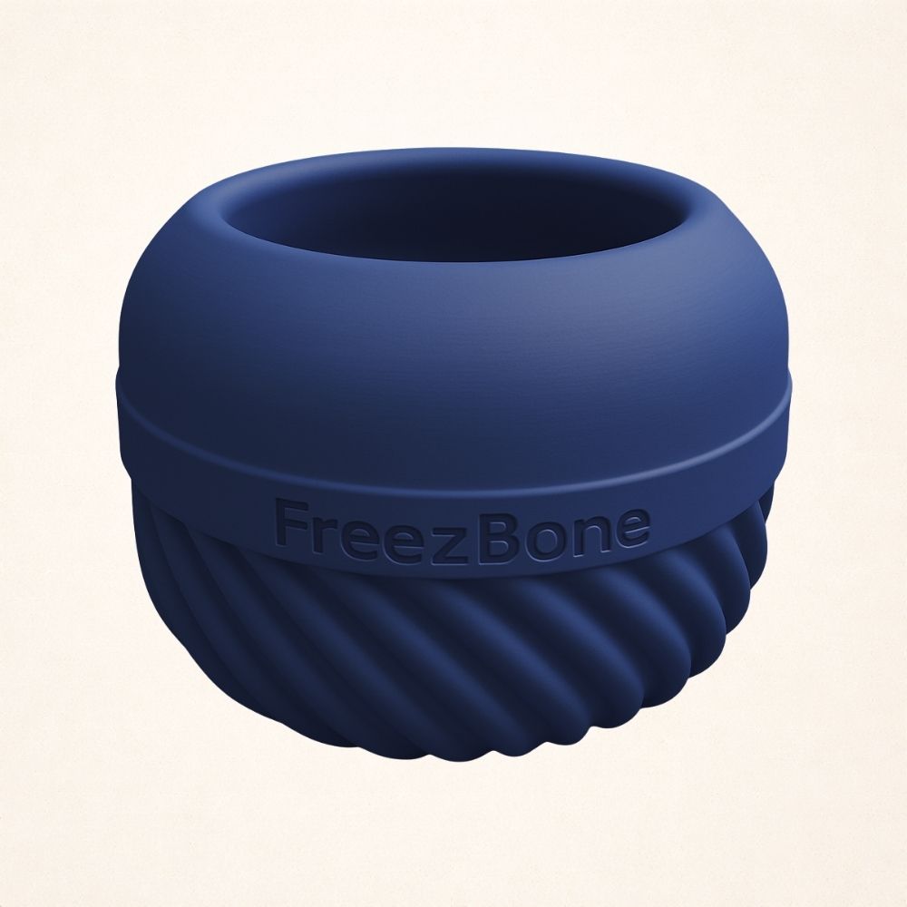 FreezJumbo™ Dog Enrichment Toy – Freezeable Slow Feeder for Large Dogs & Aggressive Chewers