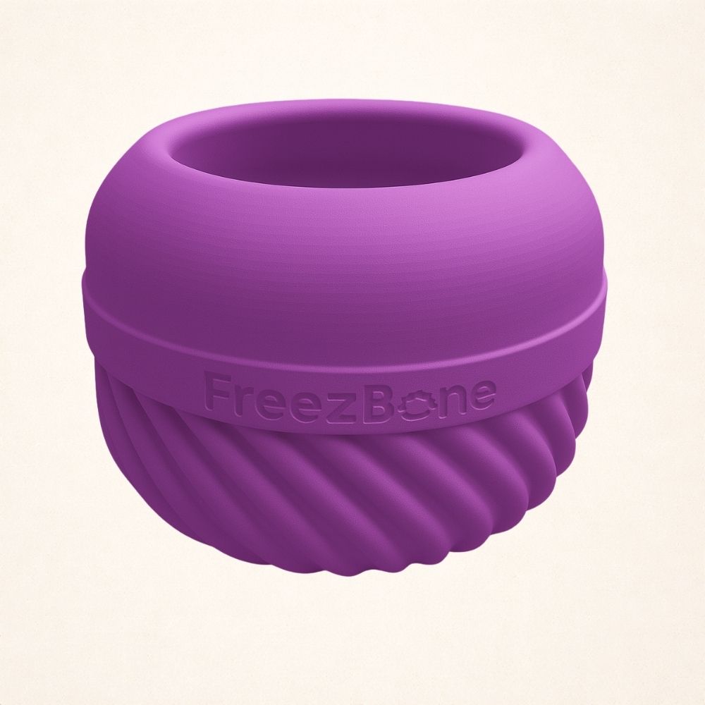 FreezJumbo™ Dog Enrichment Toy – Freezeable Slow Feeder for Large Dogs & Aggressive Chewers