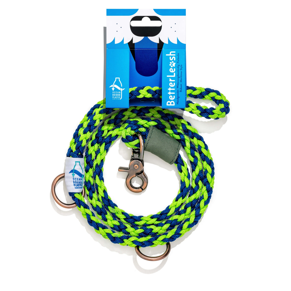 BetterLeash – Fair Trade Dog Leash Made from Recycled Ocean Plastic