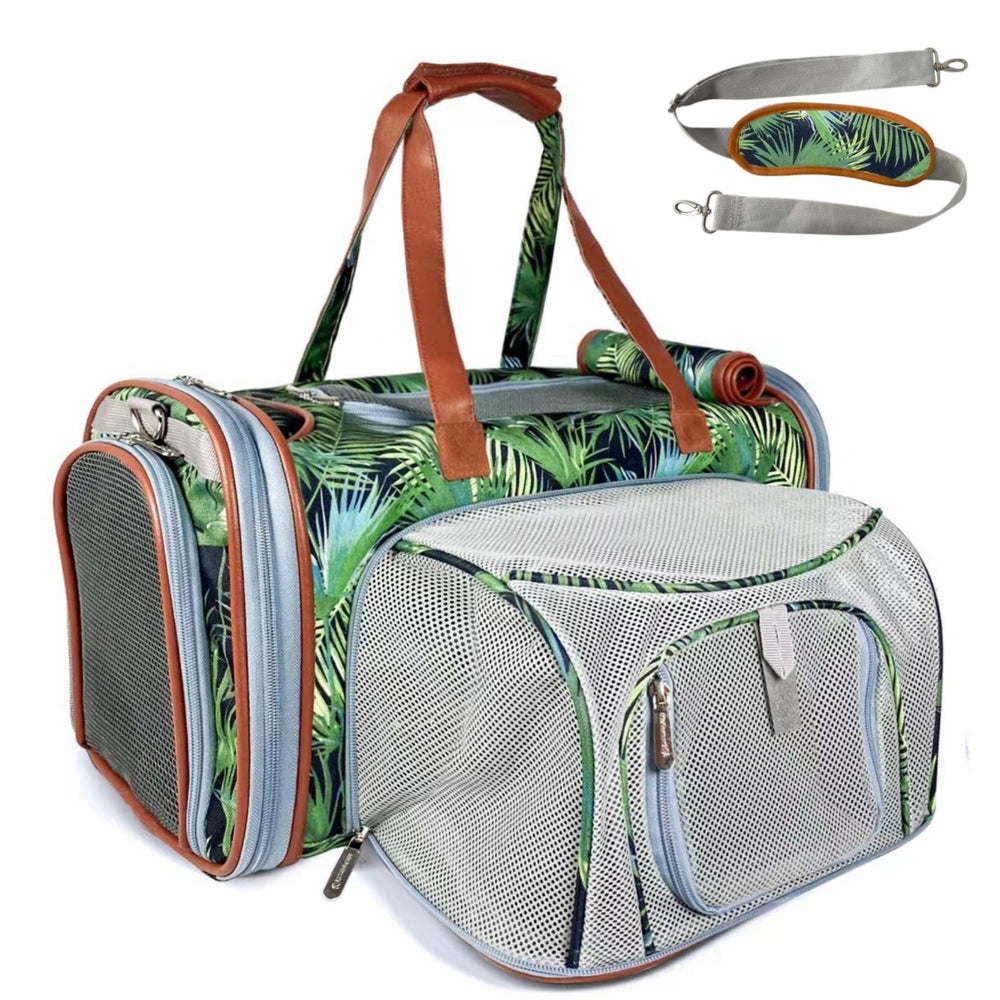 Mr. Peanut's Gold Series Print Edition FAA-Compliant Airline-Approved Pet Carrier