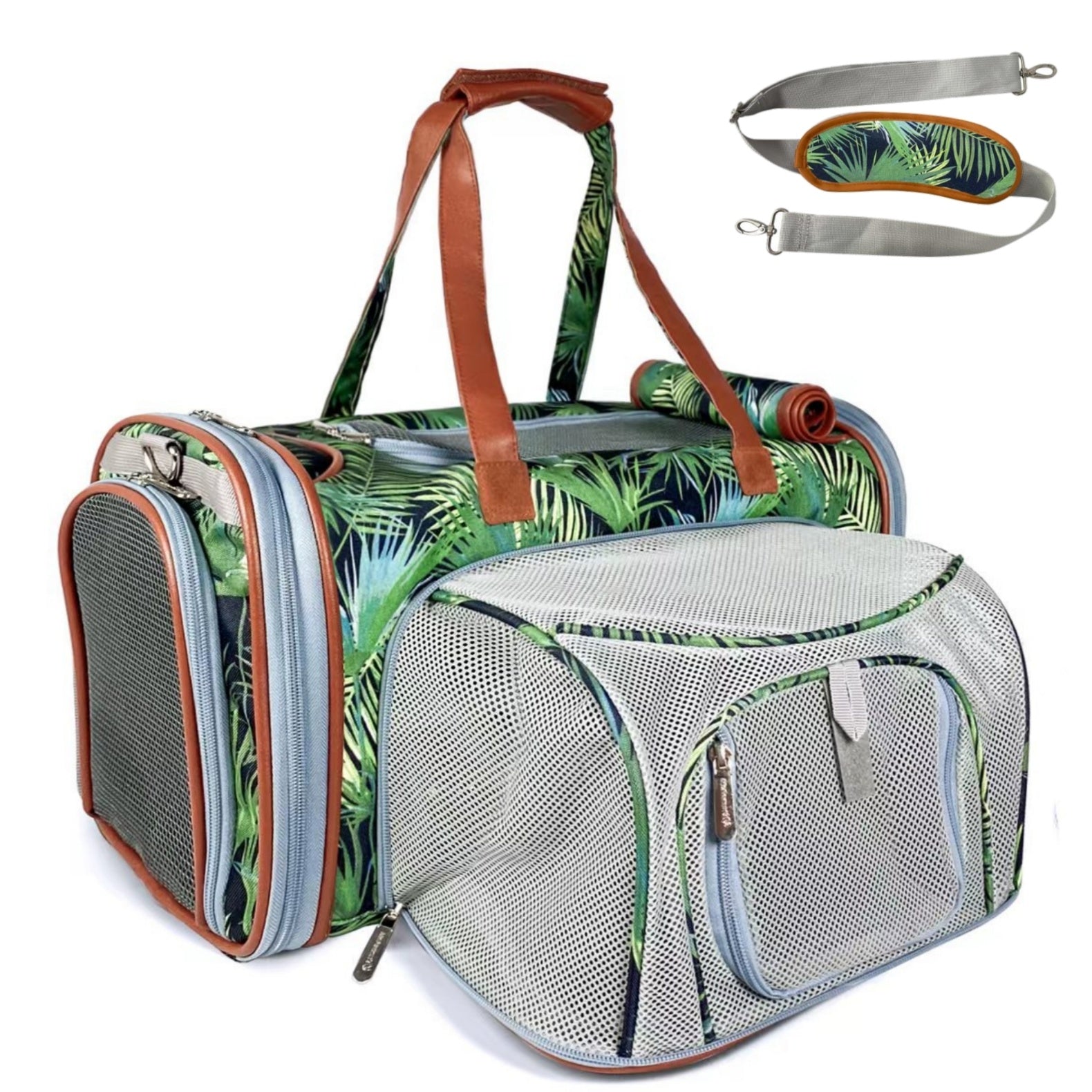 Mr. Peanut's Gold Series Print Edition FAA-Compliant Airline-Approved Pet Carrier