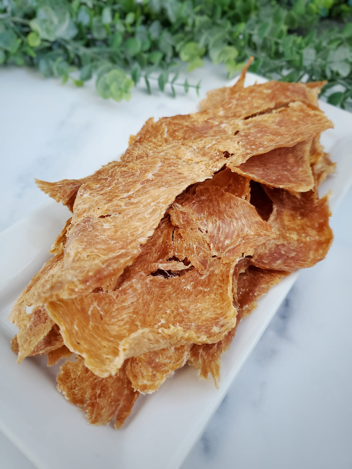 Thin-Cut Turkey Breast Dog & Cat Treats – Dehydrated Turkey Breast Strips