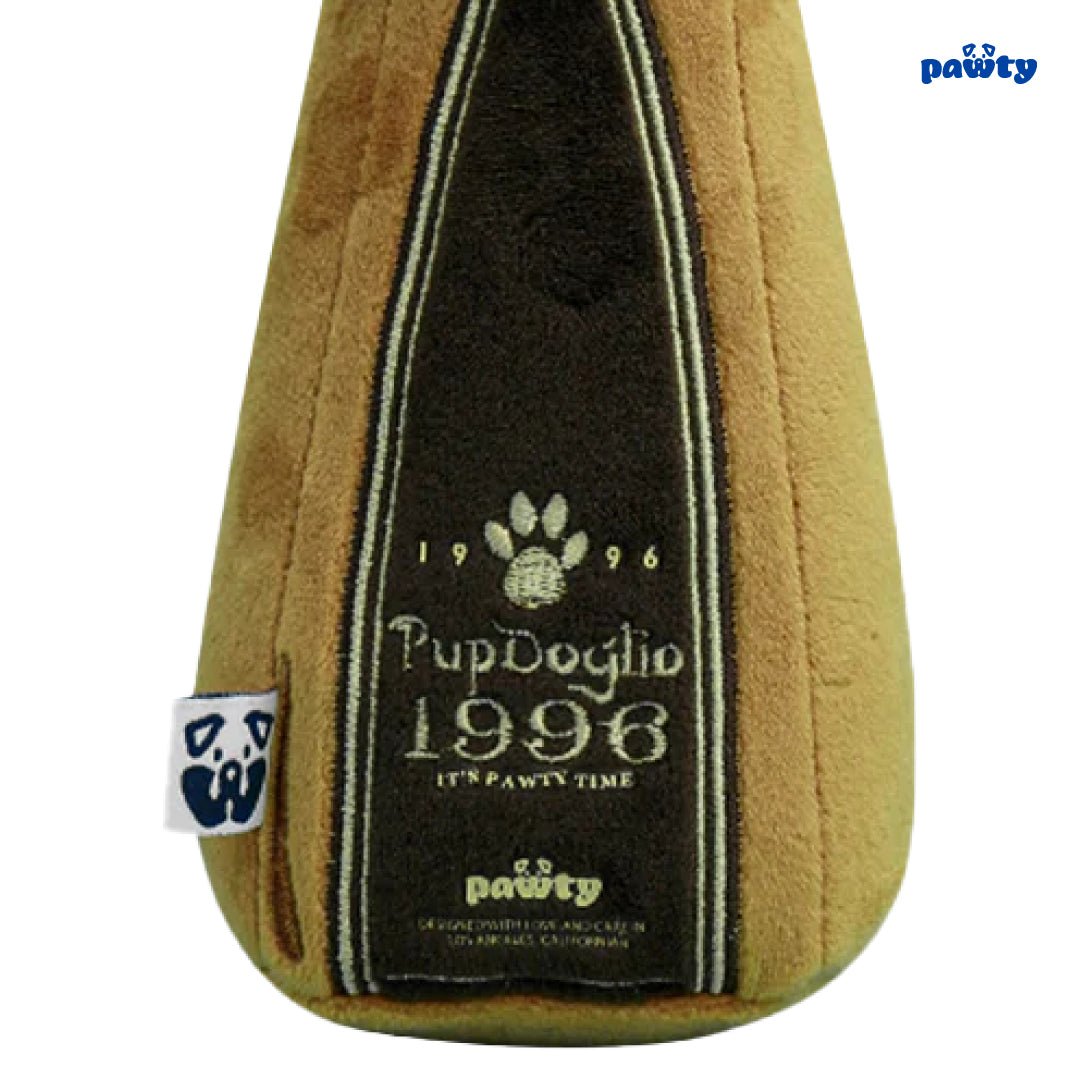 1996 Tequila Dog Toy – Funny Squeaky Plush Bottle for Dogs