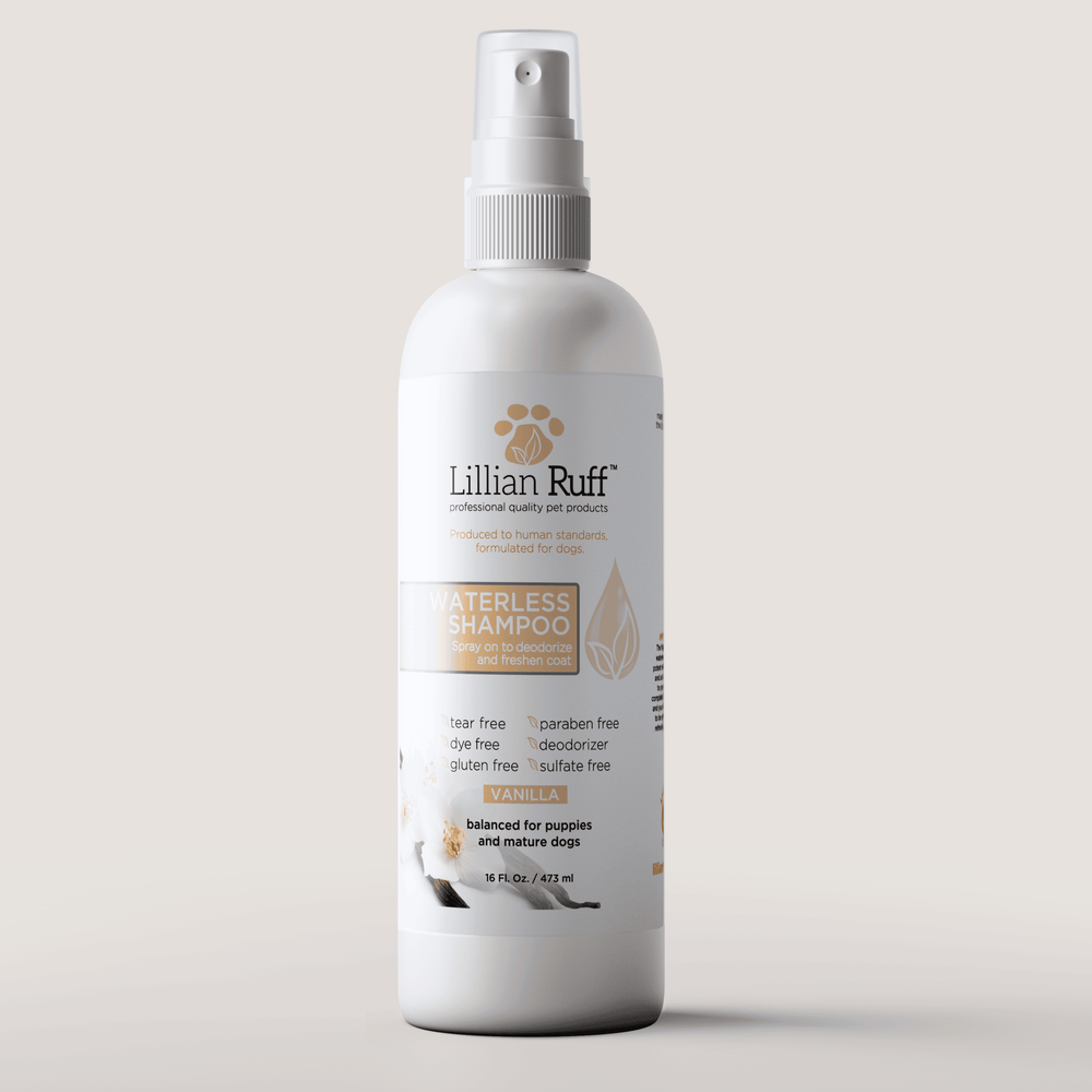 Lillian Ruff Waterless Shampoo – Vanilla No-Rinse Shampoo for Dogs & Cats