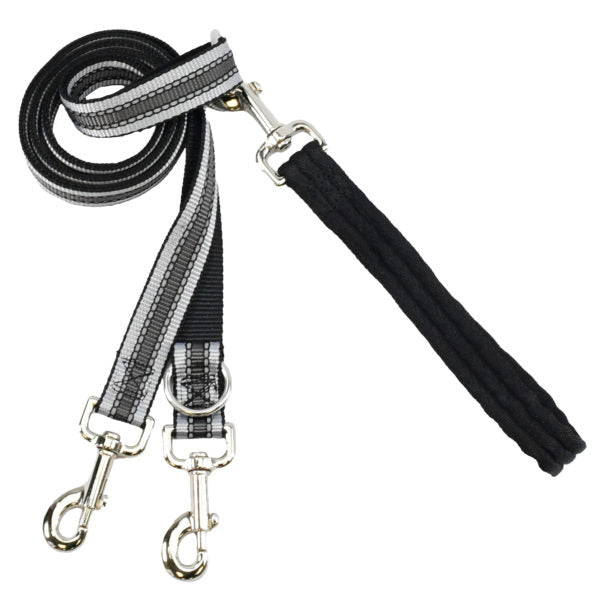 Reflective Double Connection Training Leash – Compatible with Freedom No-Pull Harness