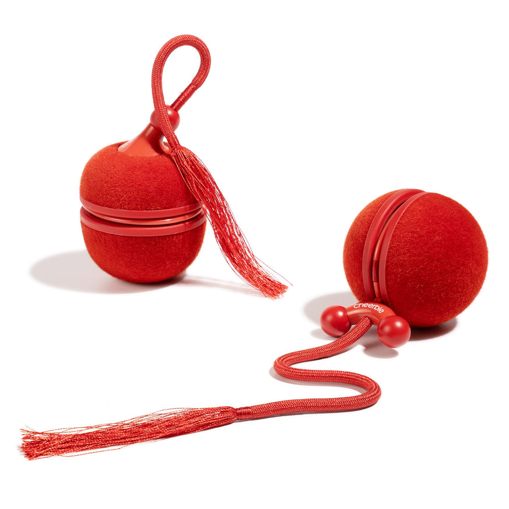 Creeble® Wicked Ball Duo2 – 2-in-1 Smart Interactive Cat Toy with Dual Modes & USB-C Rechargeable Play