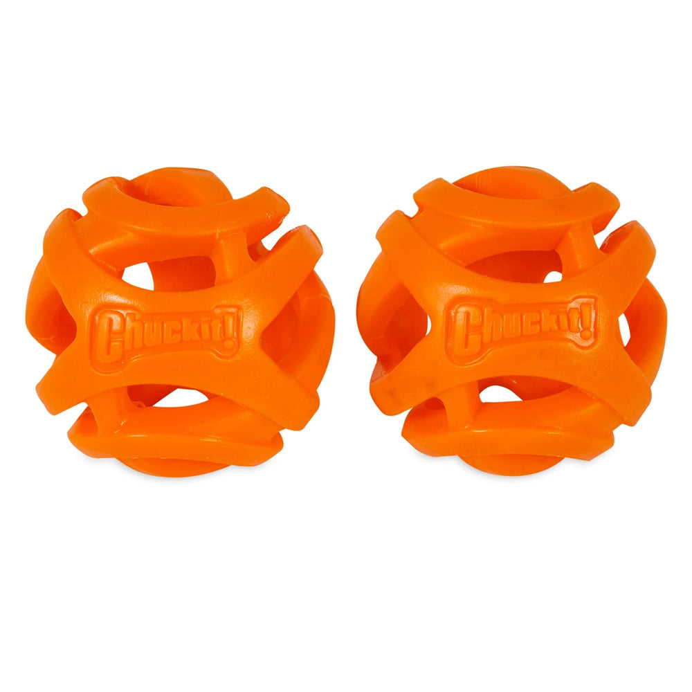 Chuckit!® Air™ Fetch Ball – Breathable, Durable & Floatable Dog Toy (Small 2-Pack)