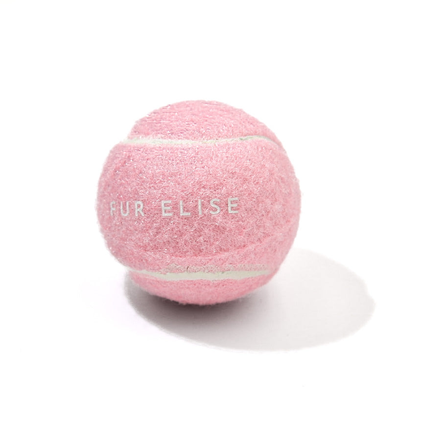 Classic Tennis Ball – Rose Edition | Pet-Safe, Durable Fetch Toy for Dogs