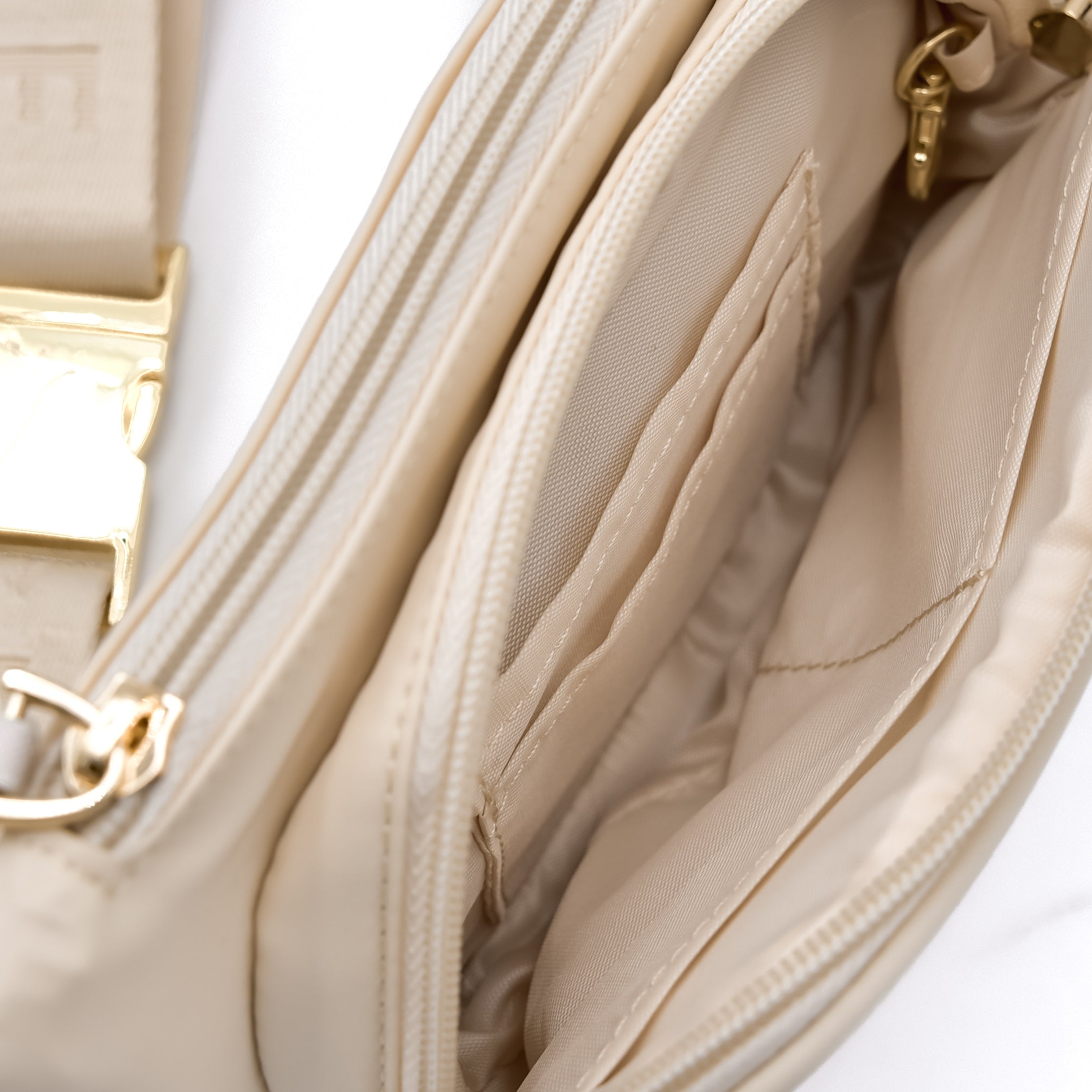 Elise Belt Bag in Bone – Stylish Hands-Free Dog Walking Bag