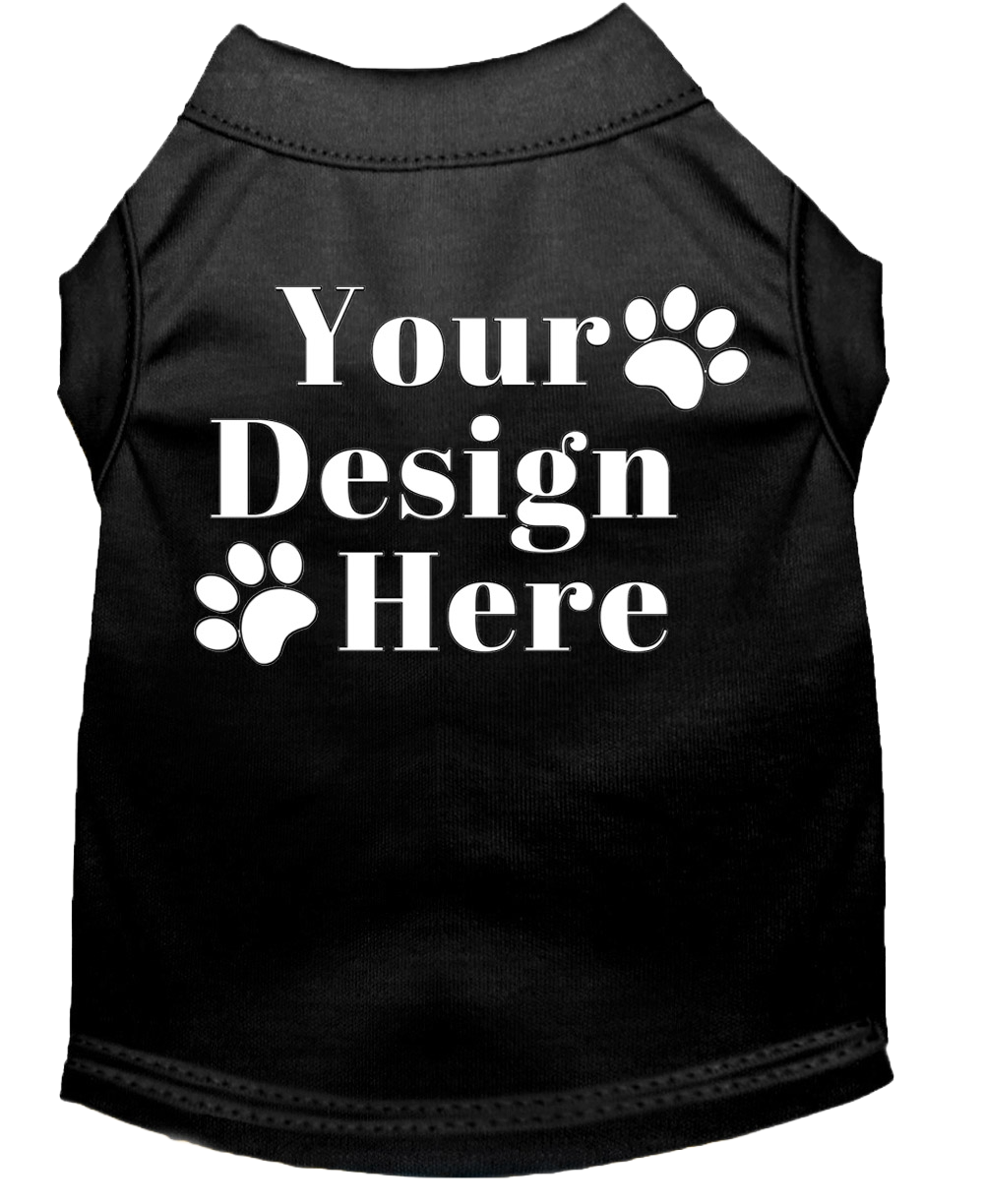 Personalized Pet Team Shirt for Dogs and Cats - Add Your Own Names & Numbers