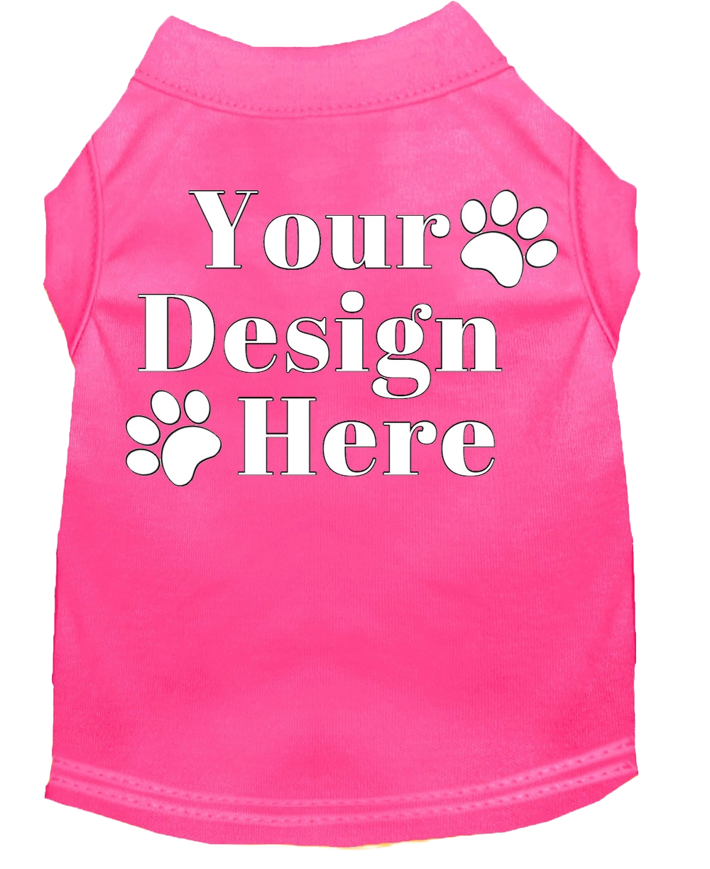 Personalized Pet Team Shirt for Dogs and Cats - Add Your Own Names & Numbers