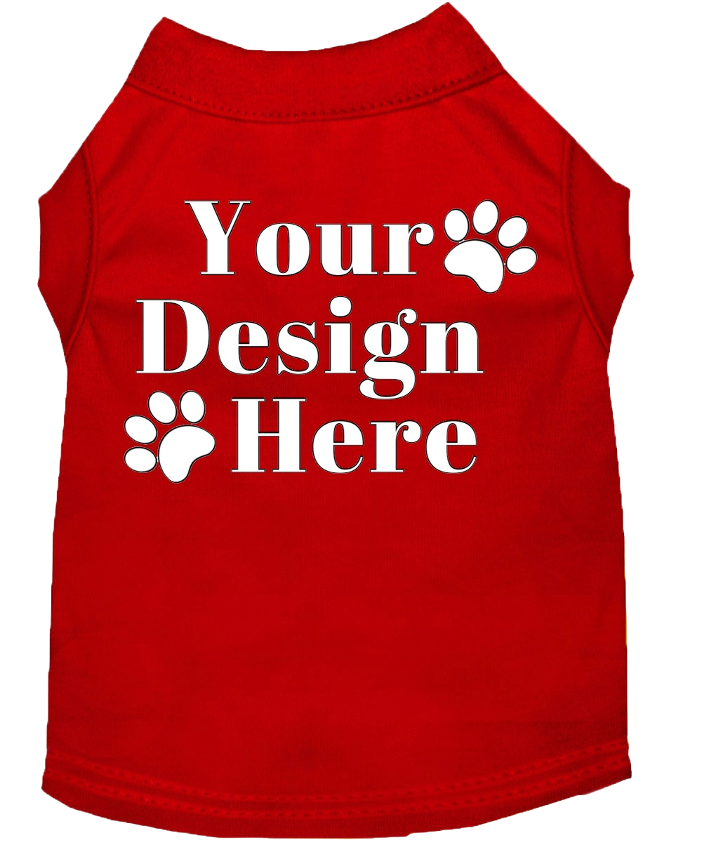 Personalized Pet Team Shirt for Dogs and Cats - Add Your Own Names & Numbers