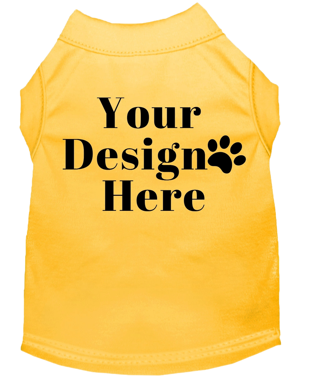 Personalized Pet Team Shirt for Dogs and Cats - Add Your Own Names & Numbers