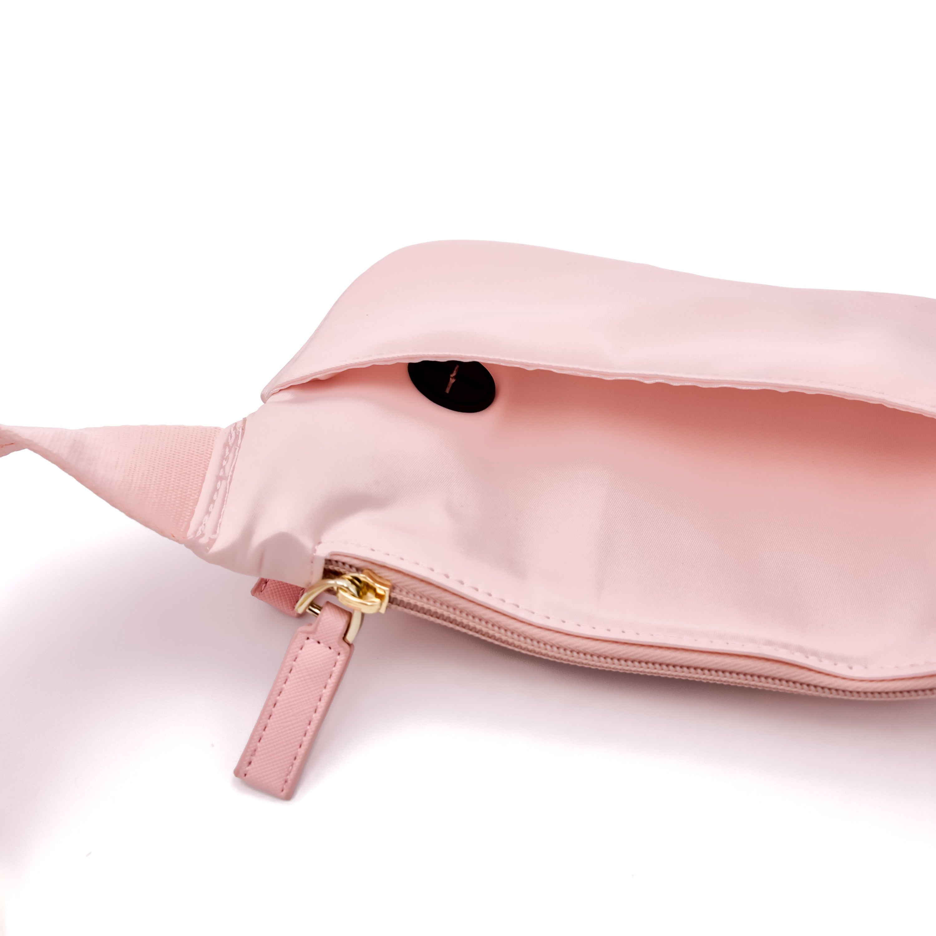 Elise Belt Bag – Hands-Free Dog Walking Bag with Poo Bag Dispenser (Rose Pink)