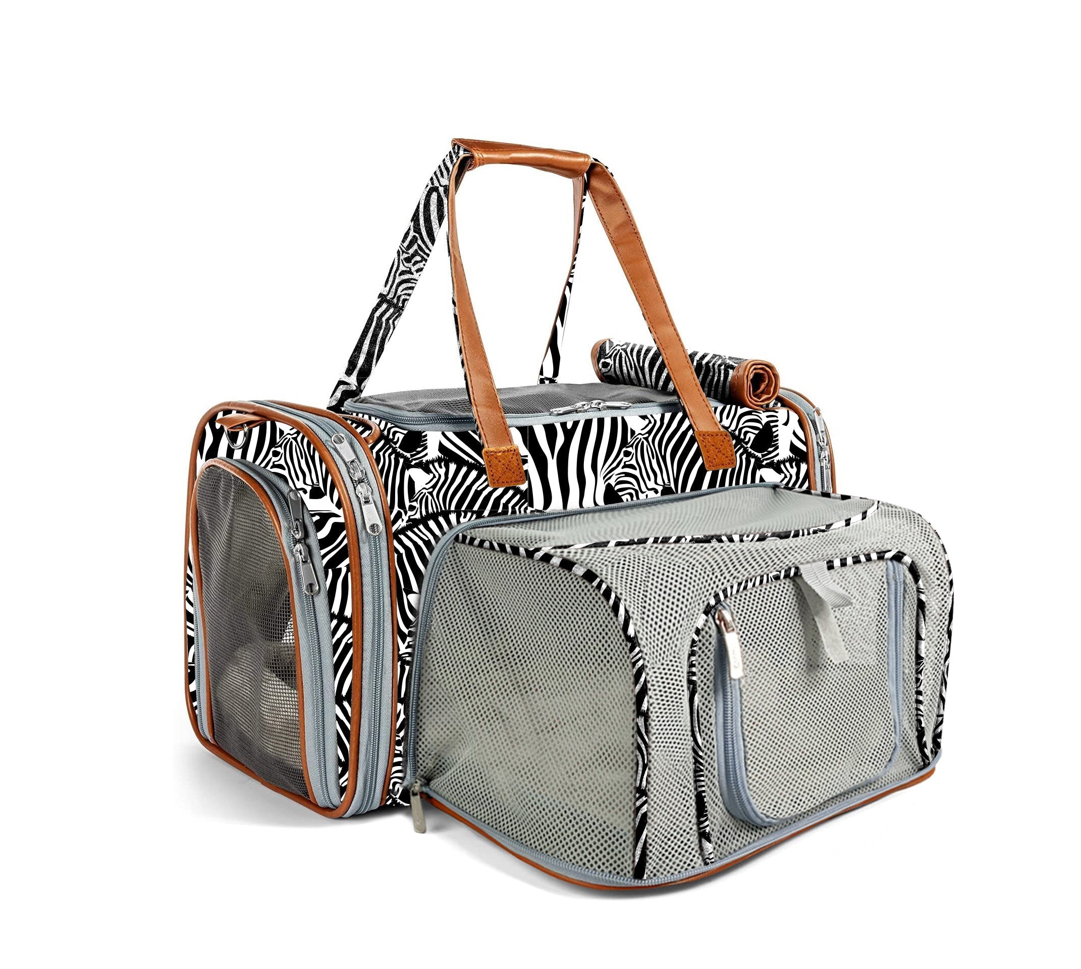 Mr. Peanut's Gold Series Print Edition FAA-Compliant Airline-Approved Pet Carrier