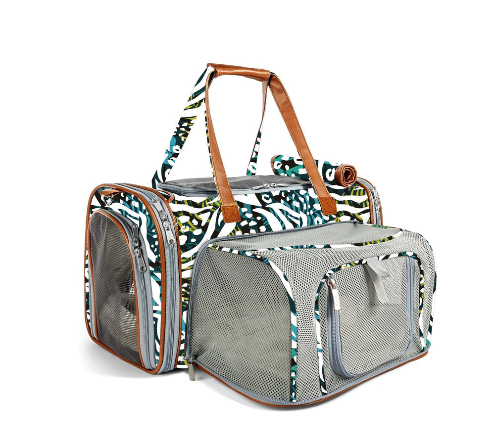 Mr. Peanut's Gold Series Print Edition FAA-Compliant Airline-Approved Pet Carrier
