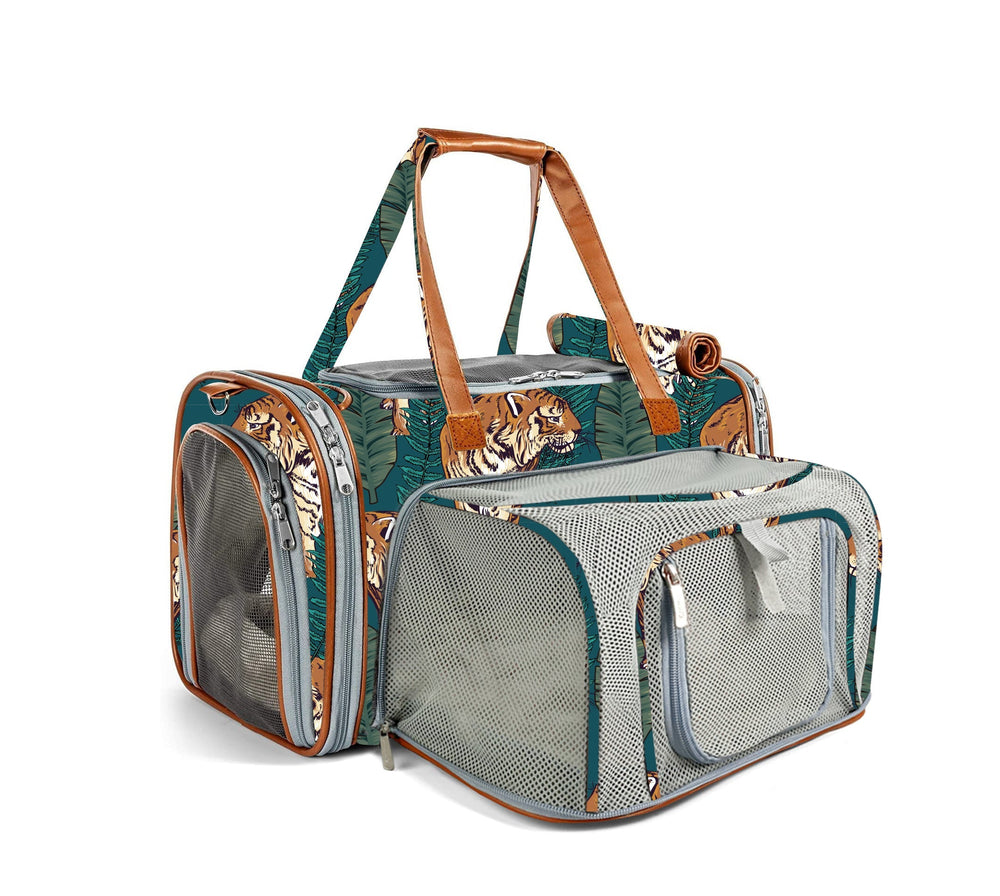 Mr. Peanut's Gold Series Print Edition FAA-Compliant Airline-Approved Pet Carrier
