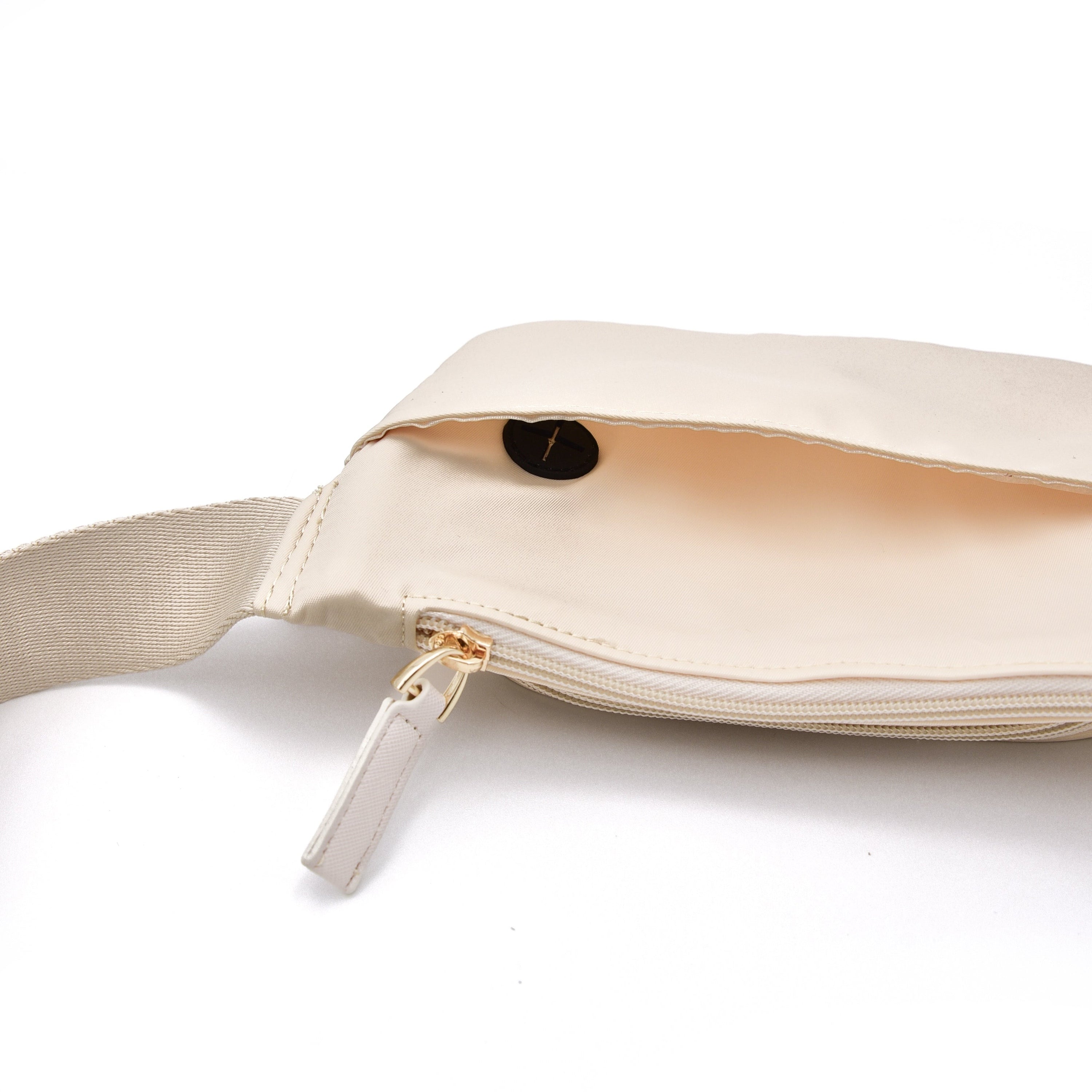 Elise Belt Bag in Bone – Stylish Hands-Free Dog Walking Bag