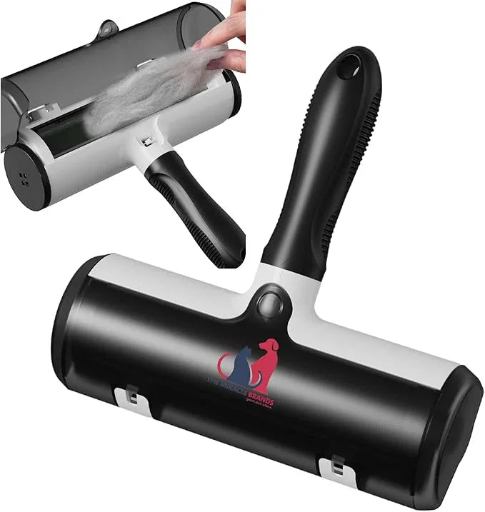 The Miracle Brands™ Pet Hair & Lint Remover – Reusable Self-Cleaning Roller Brush for Furniture, Clothes & Car Seats