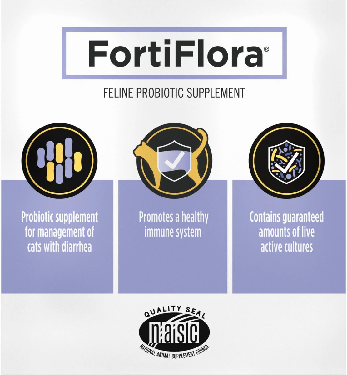 Purina Pro Plan FortiFlora Cat Probiotic Supplement – Digestive & Immune Support Powder