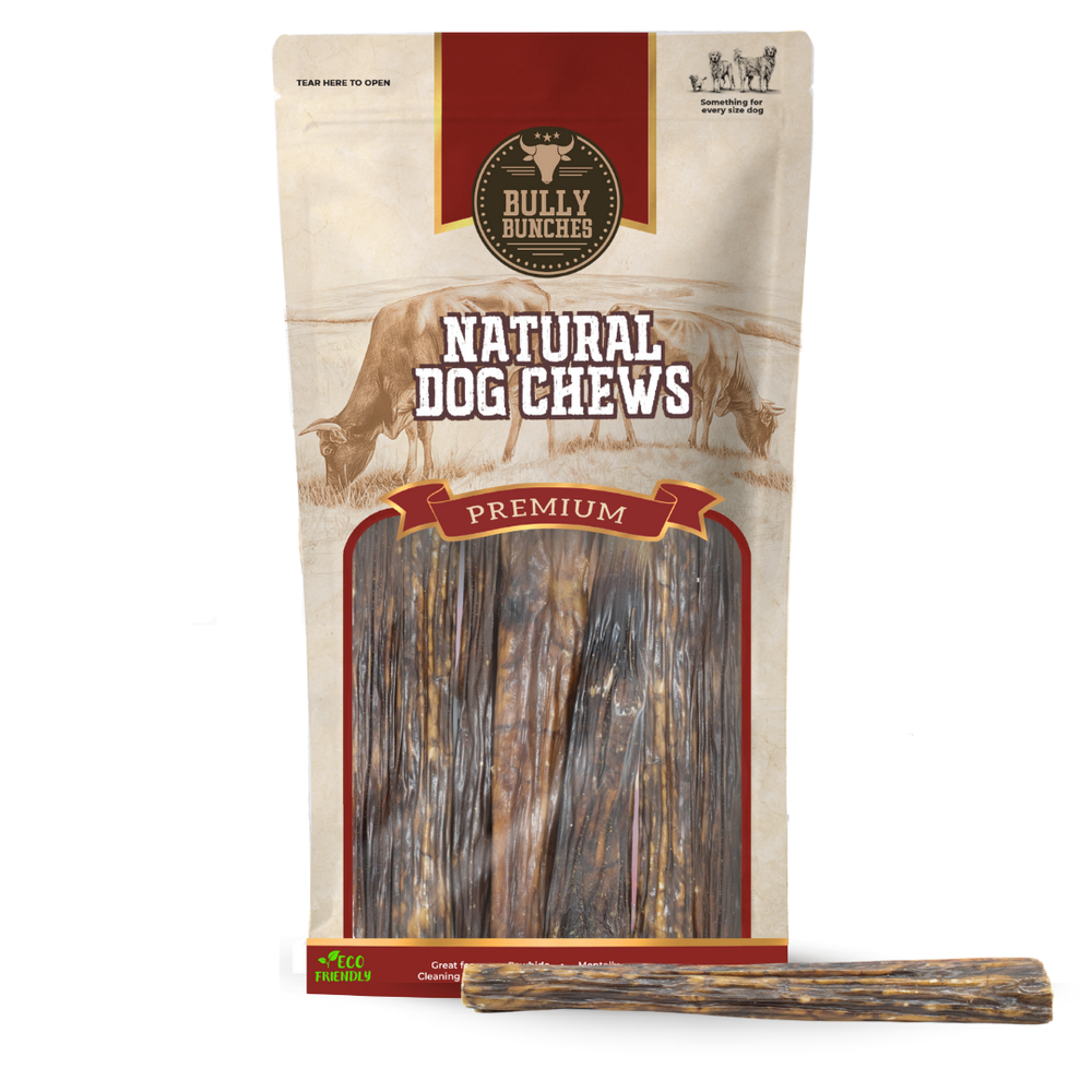 6 Inch Beef Jerky Sticks for Dogs – Soft, Single-Ingredient Chews with Joint Support