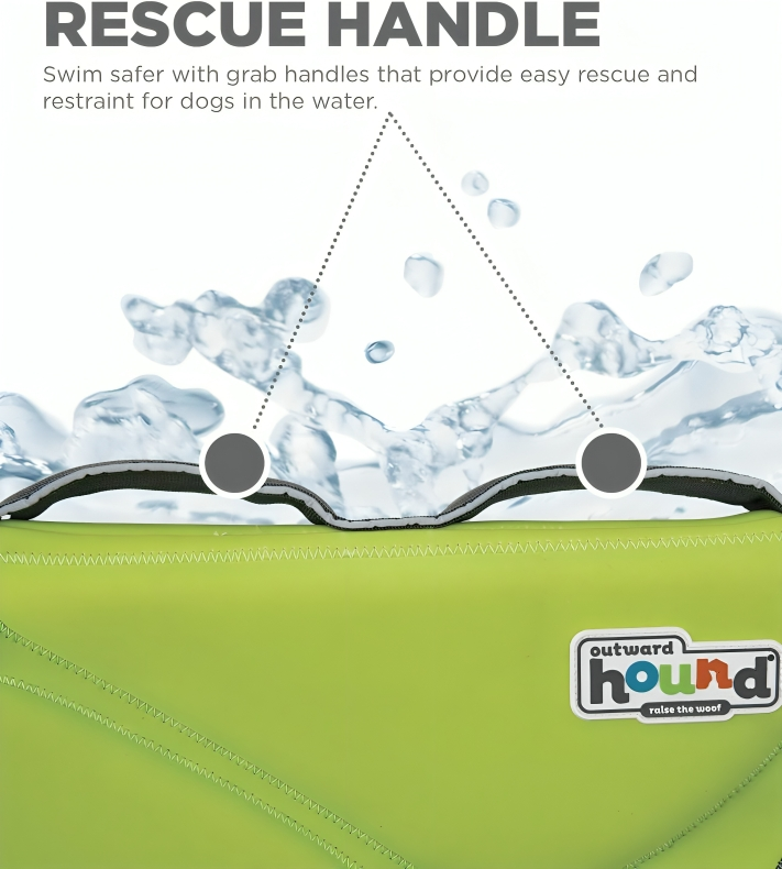 Outward Hound Dawson Swimmer: Top-Rated Life Jacket for Dogs - Safety & Comfort in Water