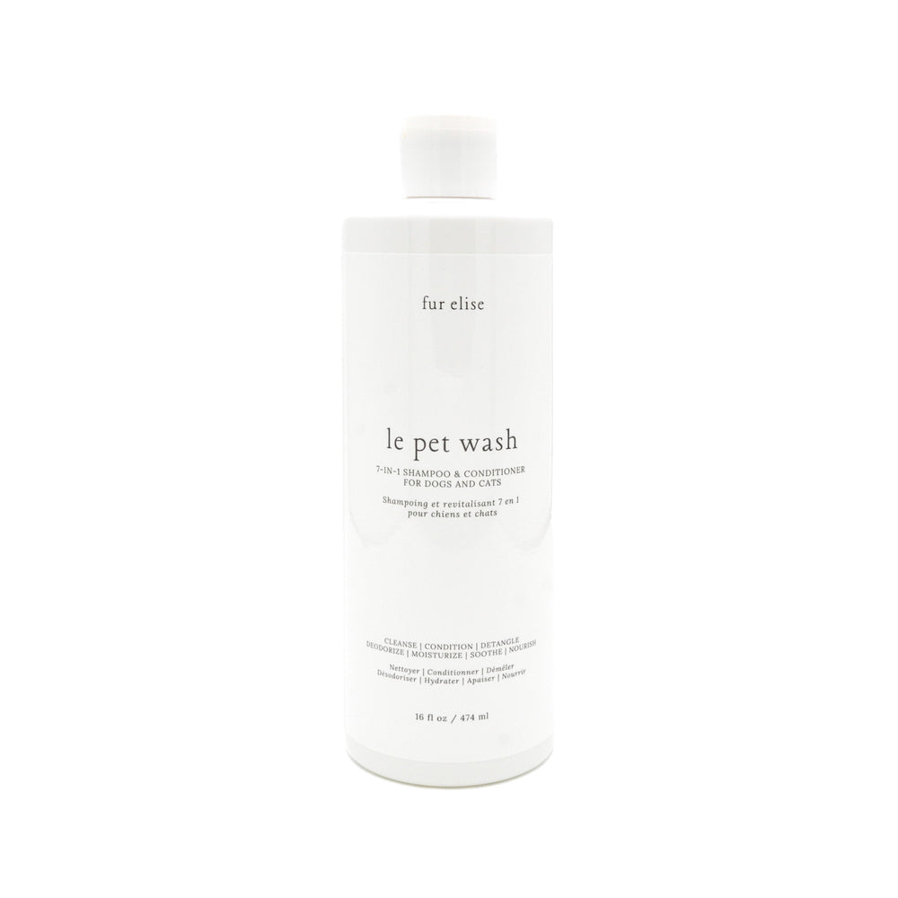 Le Grooming Set for Dogs & Cats – Natural Pet Wash & Paw Cream | Hypoallergenic, Cruelty-Free, Rose Water Scent