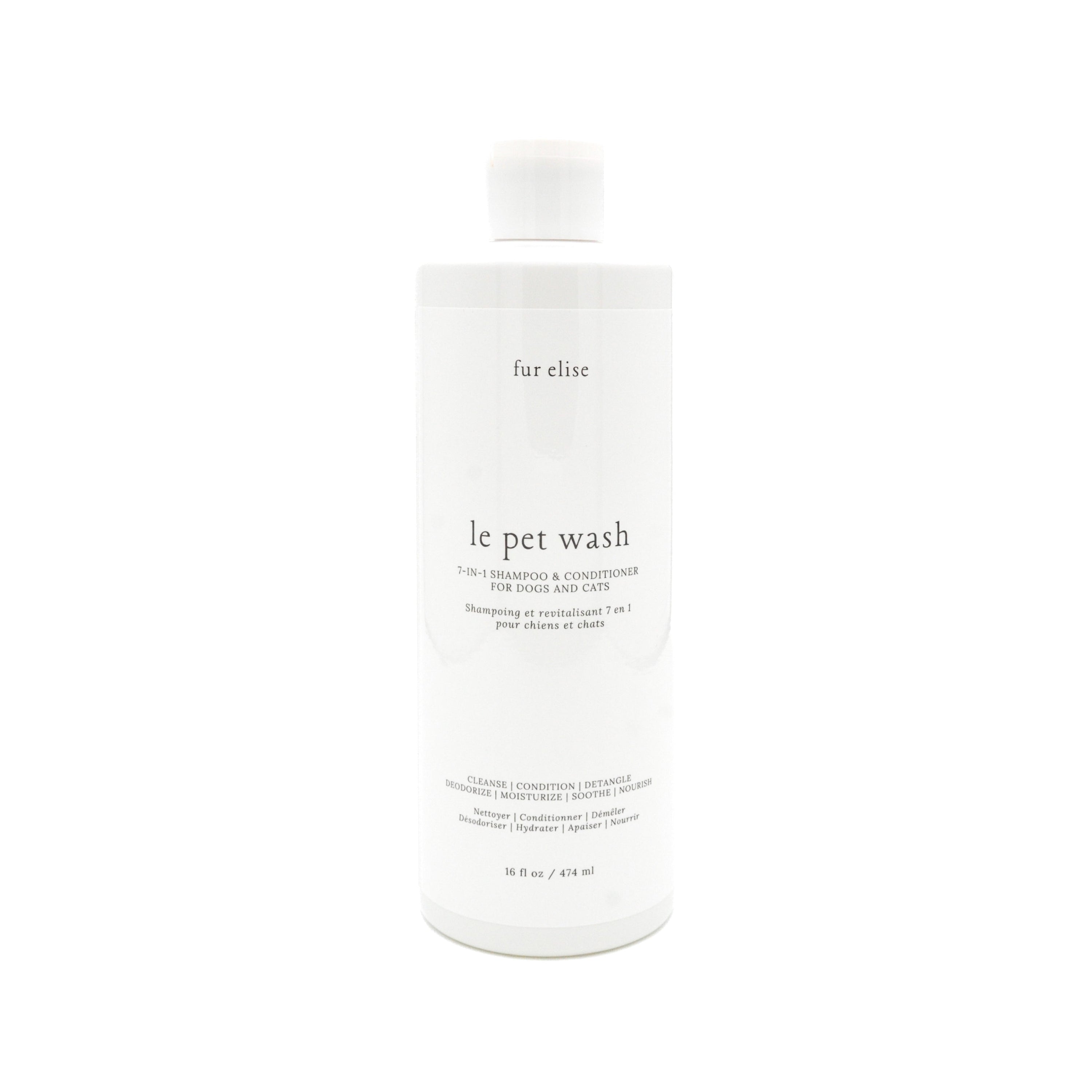Le Grooming Set for Dogs & Cats – Natural Pet Wash & Paw Cream | Hypoallergenic, Cruelty-Free, Rose Water Scent