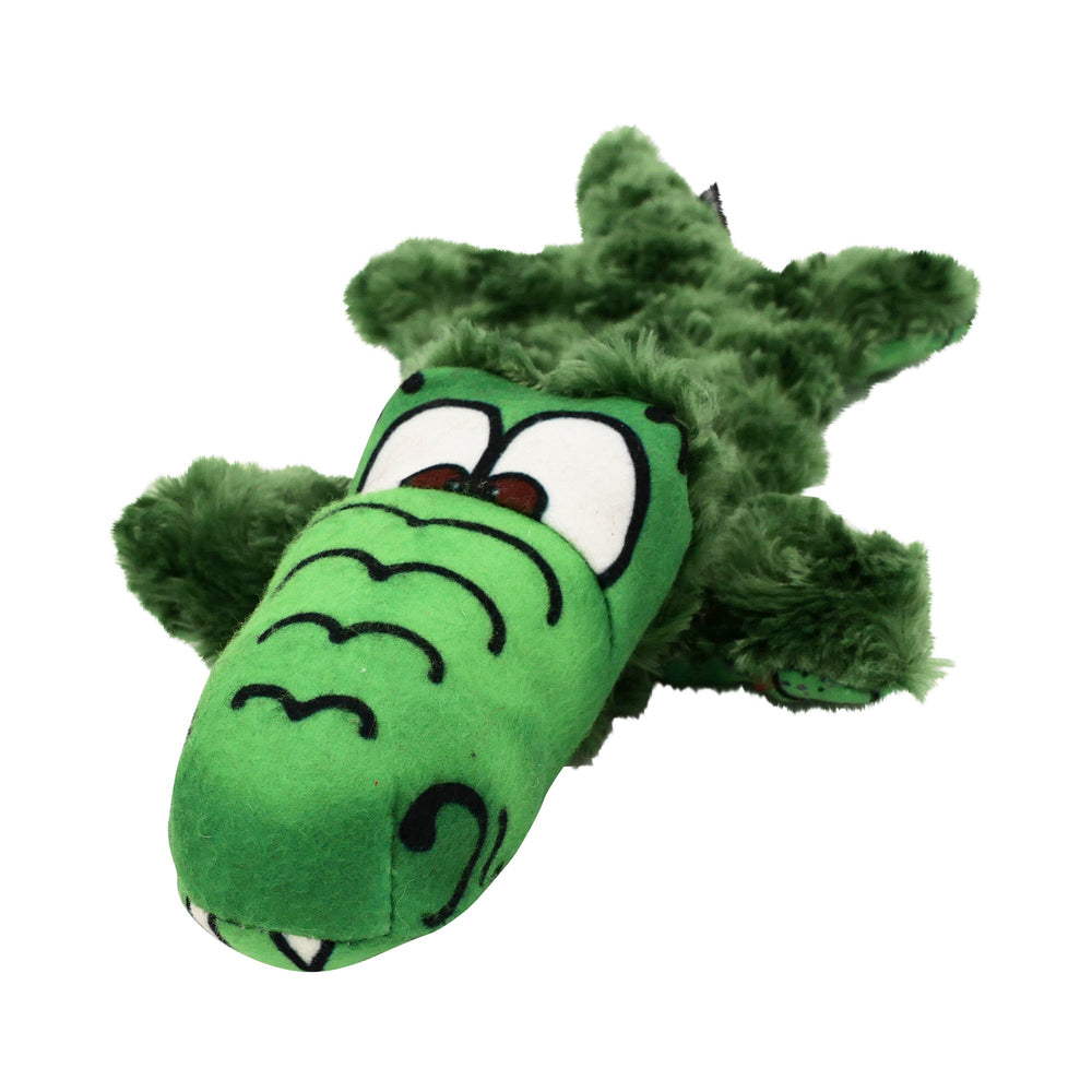 Allie Gator – Soft Crinkle Dog Toy Made in USA | Floats, Cuddly & Eco-Friendly