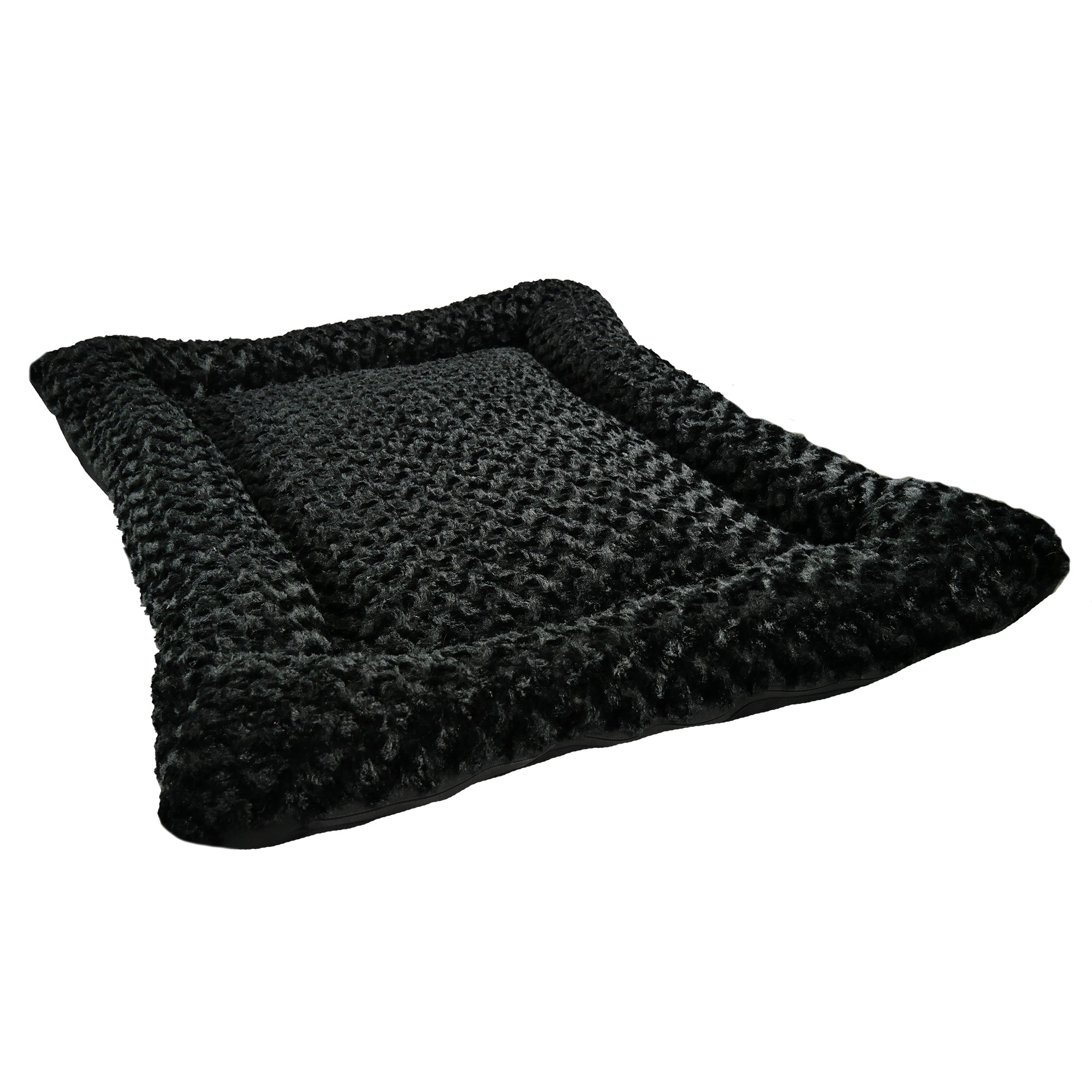 Furvana™ 'Cloud' Rectangle Bolster Dog Bed – USA Made, Soft & Supportive