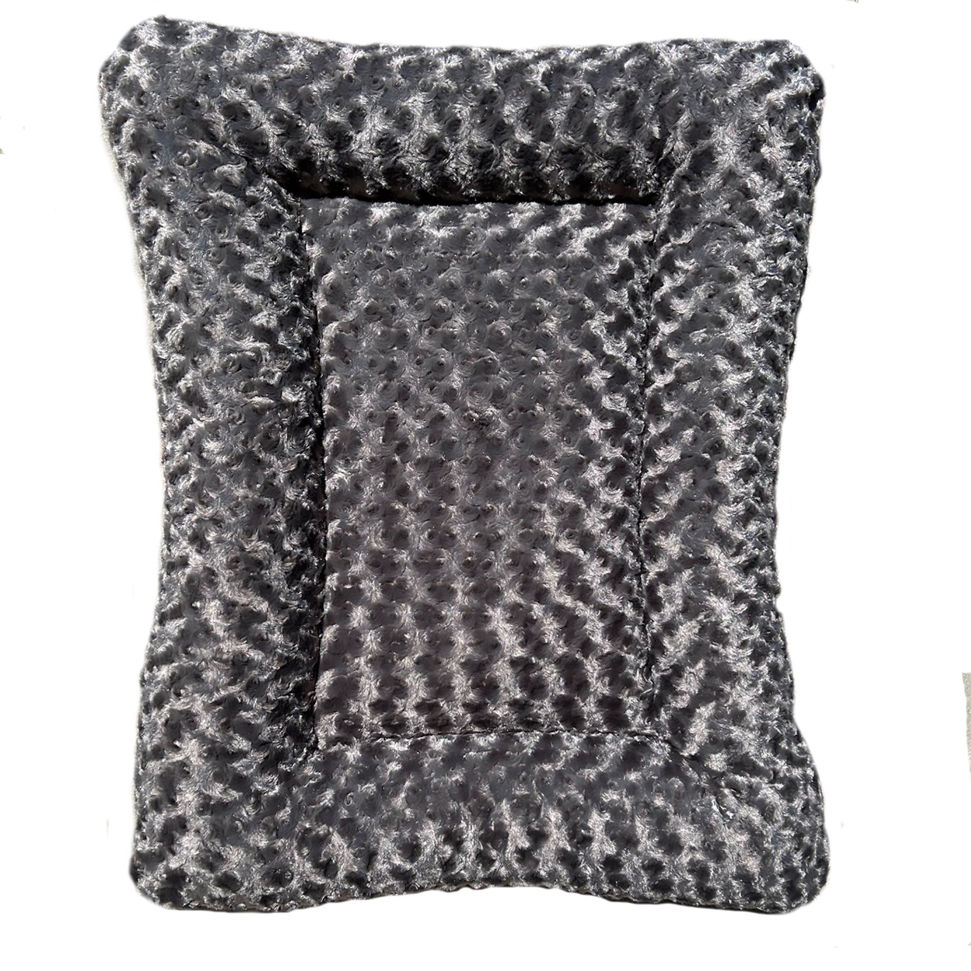 Furvana™ 'Cloud' Rectangle Bolster Dog Bed – USA Made, Soft & Supportive