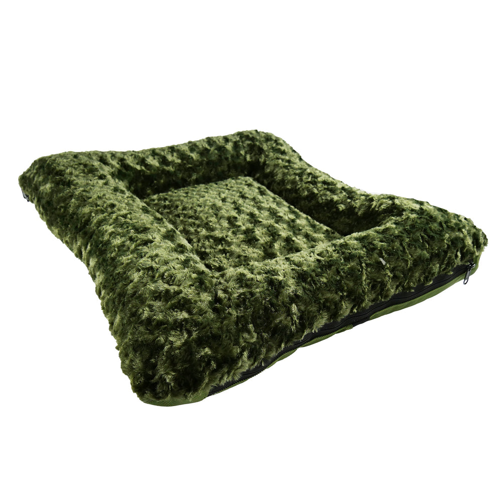 Furvana™ 'Cloud' Rectangle Bolster Dog Bed – USA Made, Soft & Supportive