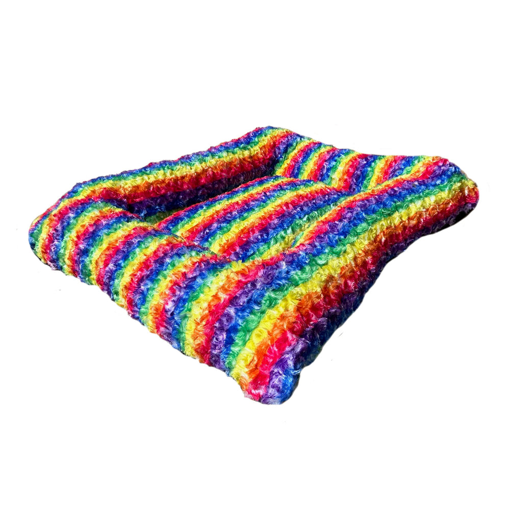 Furvana™ 'Cloud' Rectangle Bolster Dog Bed – USA Made, Soft & Supportive