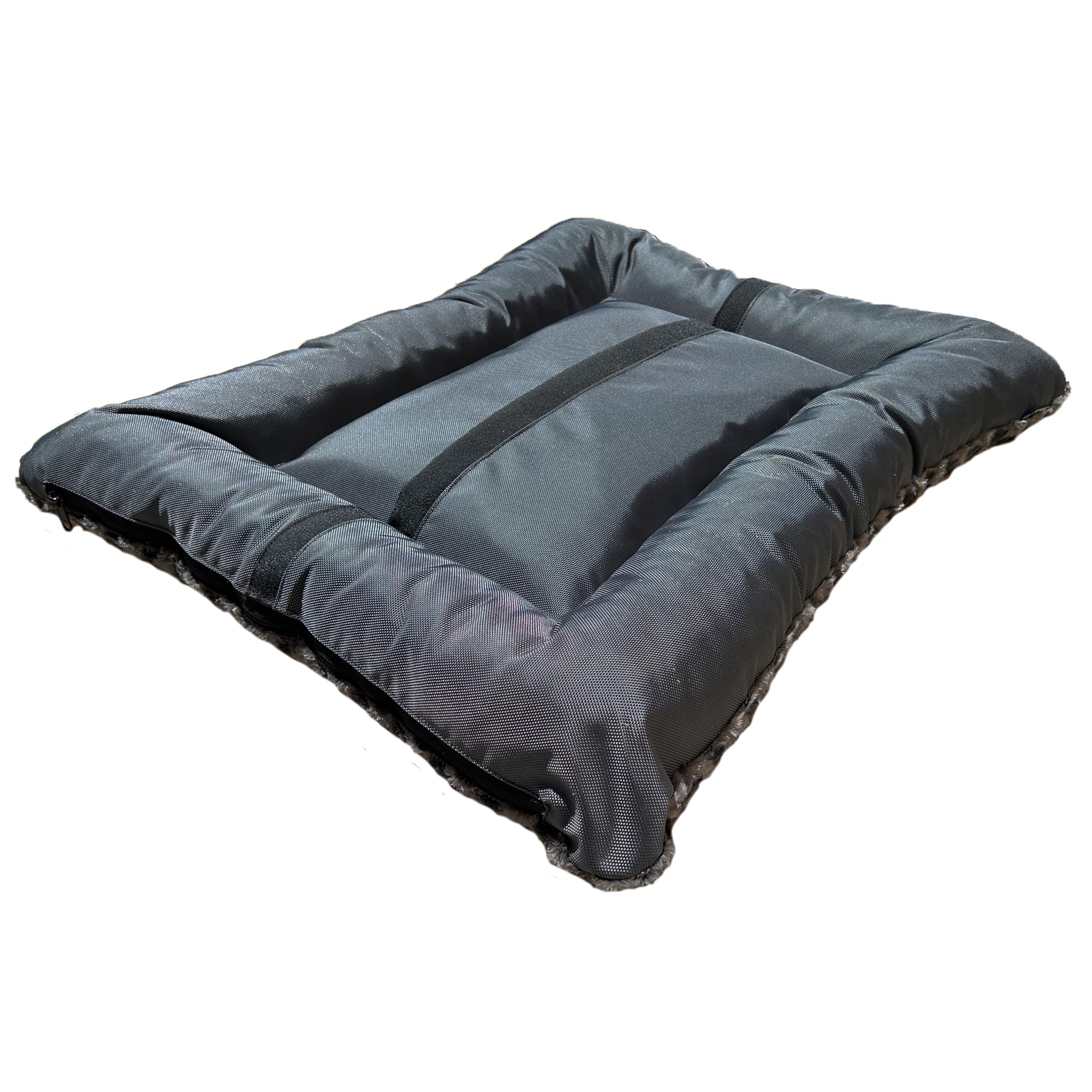Furvana™ 'Cloud' Rectangle Bolster Dog Bed – USA Made, Soft & Supportive