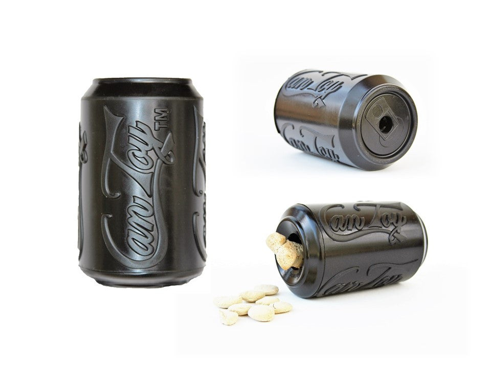 SodaPup Magnum Can Rubber Chew Toy & Treat Dispenser – USA-Made Enrichment Toy for Extreme Chewers