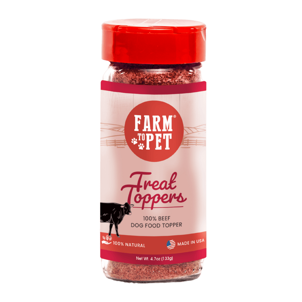 Beef Treat Dog Food Topper – Healthy & Tasty Meal Enhancer for Dogs and Cats