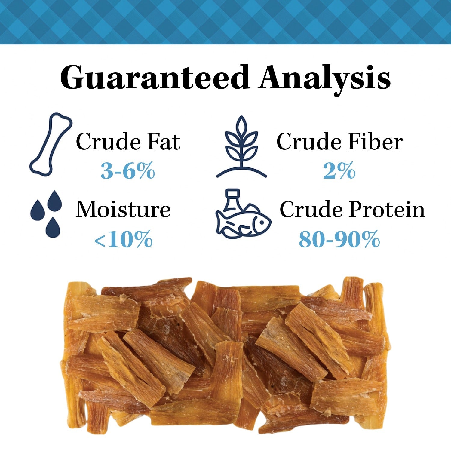 Country Living Beef Backstrap Tendon Dog Chews | 5-Pack All-Natural Long-Lasting Rawhide-Free Treats