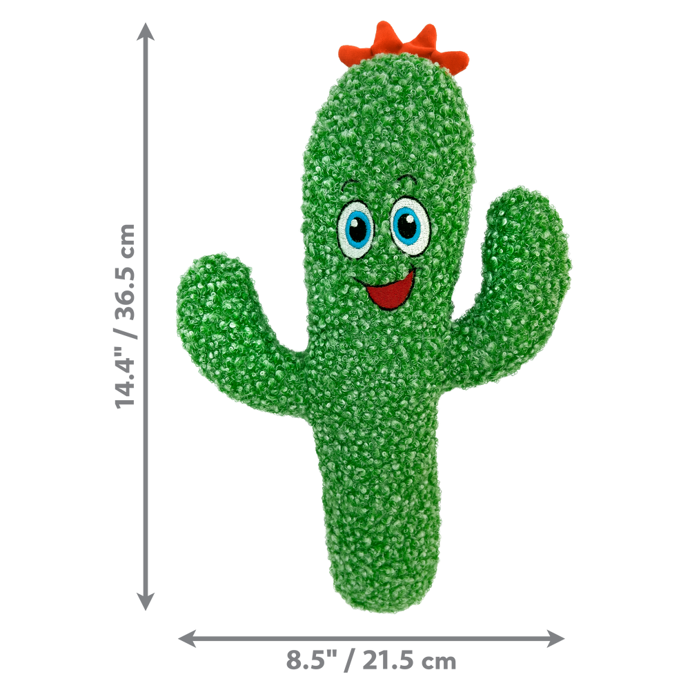 KONG Kickeroo Cactus Cat Toy – Catnip-Filled Plush Wrestling Toy for Cats