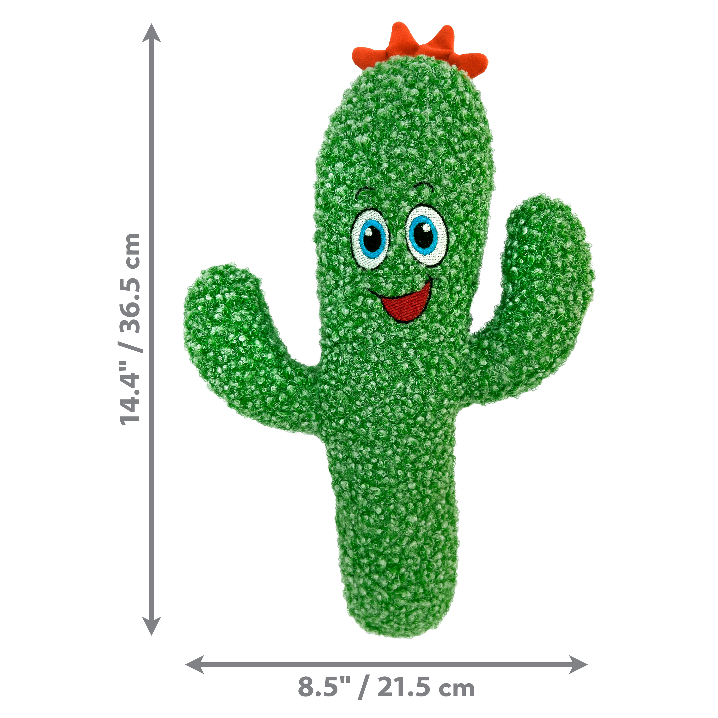 KONG Kickeroo Cactus Cat Toy – Catnip-Filled Plush Wrestling Toy for Cats