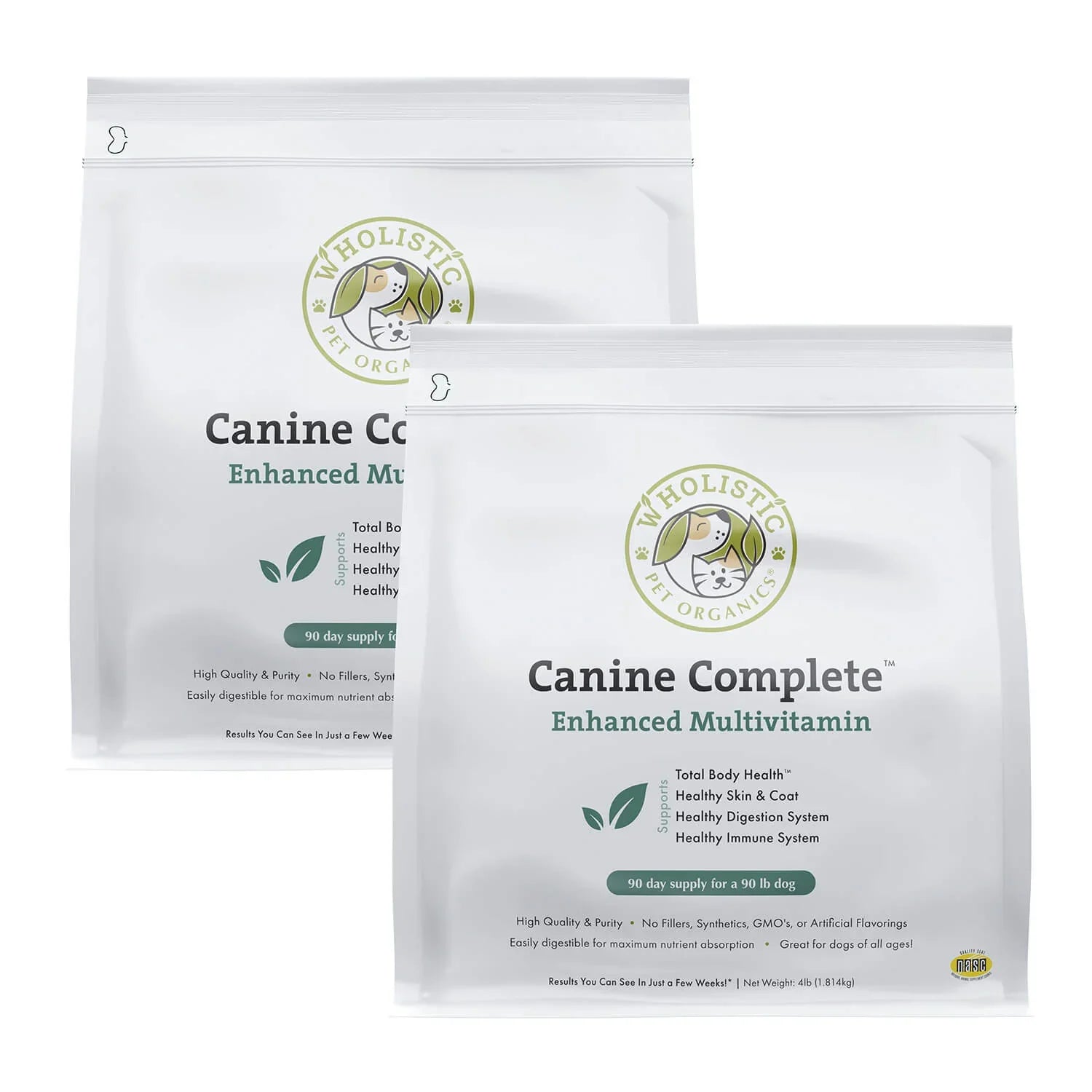 Wholistic Pet Organics Canine Complete™ – All-in-One Superfood Supplement for Dogs