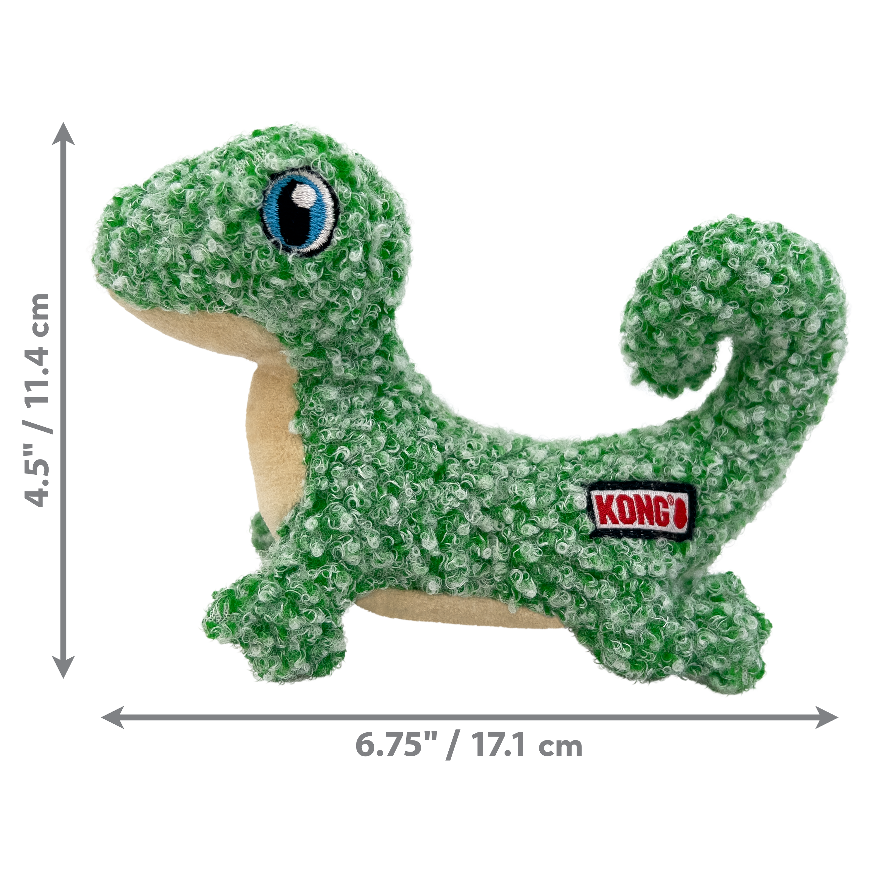 KONG Cat Luvs Lizard – Crackling Oversized Cat Toy with Catnip