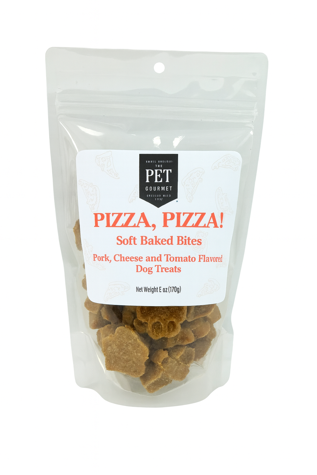 Pizza Paws Dog Treats – Soft Pizza-Flavored Training Treats for Dogs