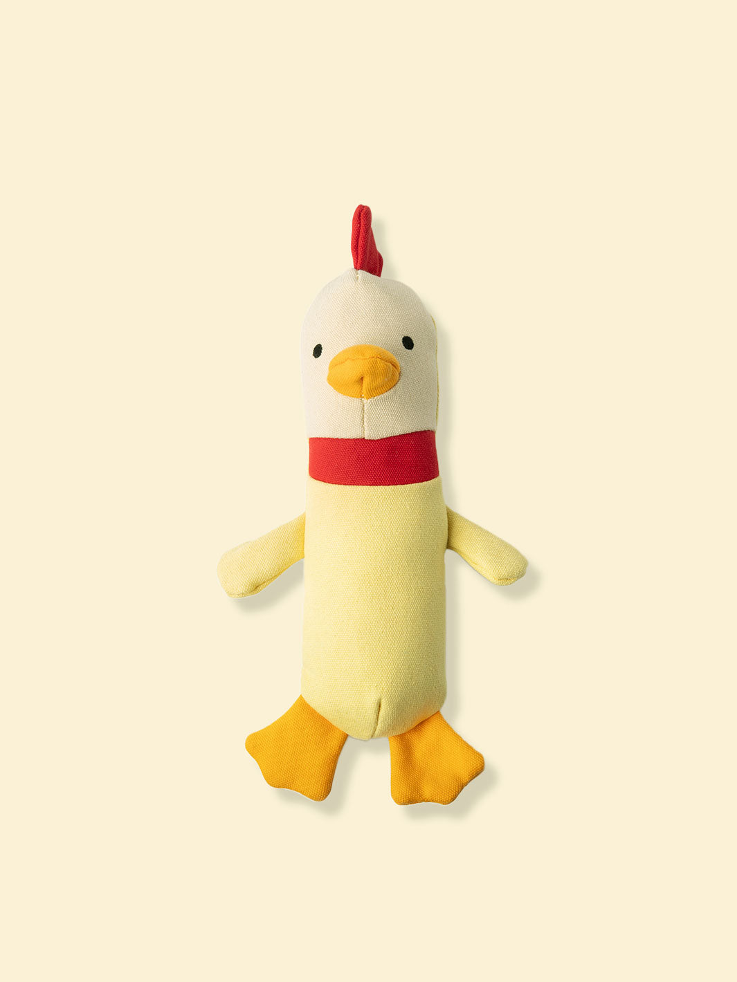 Clucky Plush Chicken Dog Toy – Durable Canvas Crinkle Toy