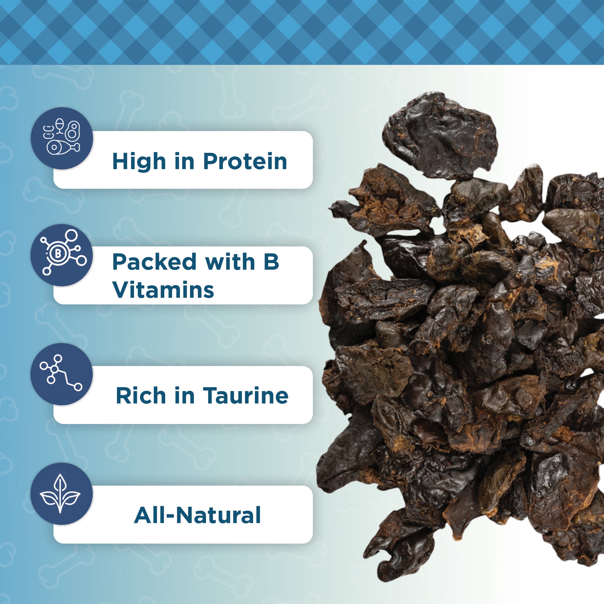 Country Living Dehydrated Chicken Hearts & Livers Dog Treats | 9 oz All-Natural High-Protein Grain-Free Single-Ingredient Treats