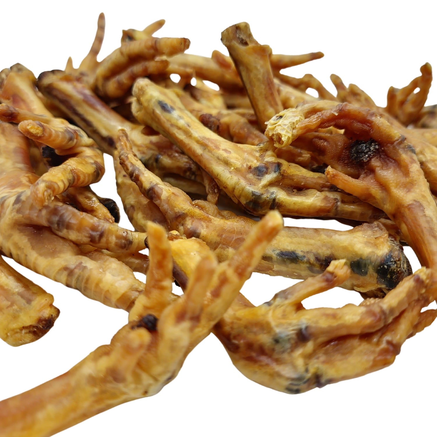 Country Living Chicken Feet Dog Treats – Natural Crunchy Joint Support Chews (20-Pack)