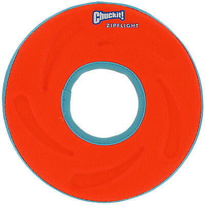 Chuckit! Zipflight Flying Disc for Dogs – Soft, Durable & Floats on Water (Medium)