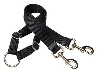 Adjustable No-Tangle Dog Leash Coupler for Walking 2 Dogs – Multiple Colors Available