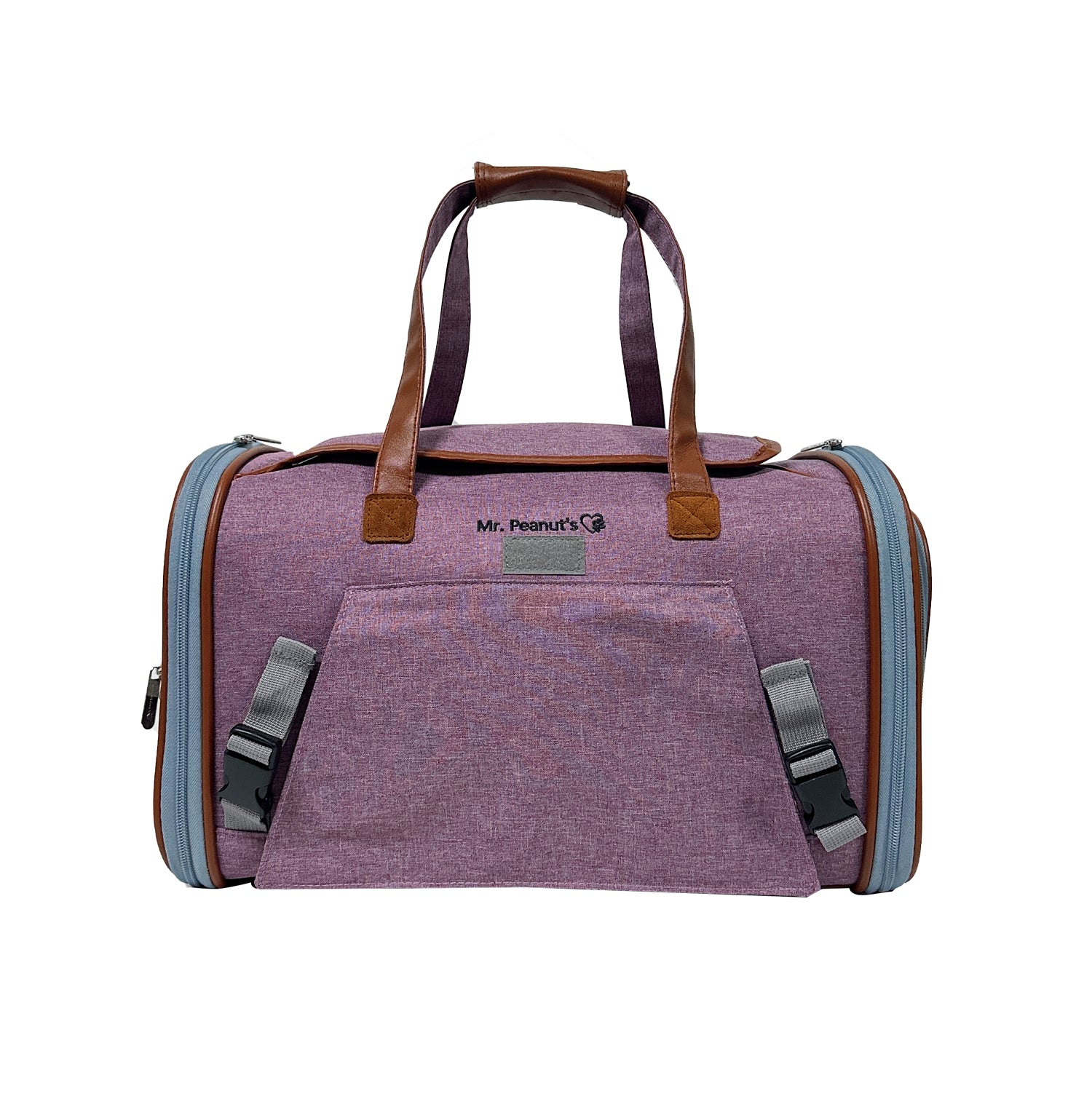 Mr. Peanut’s Gold Series Expandable Pet Carrier – Airline Compliant Soft-Sided Travel Bag for Small Dogs & Cats