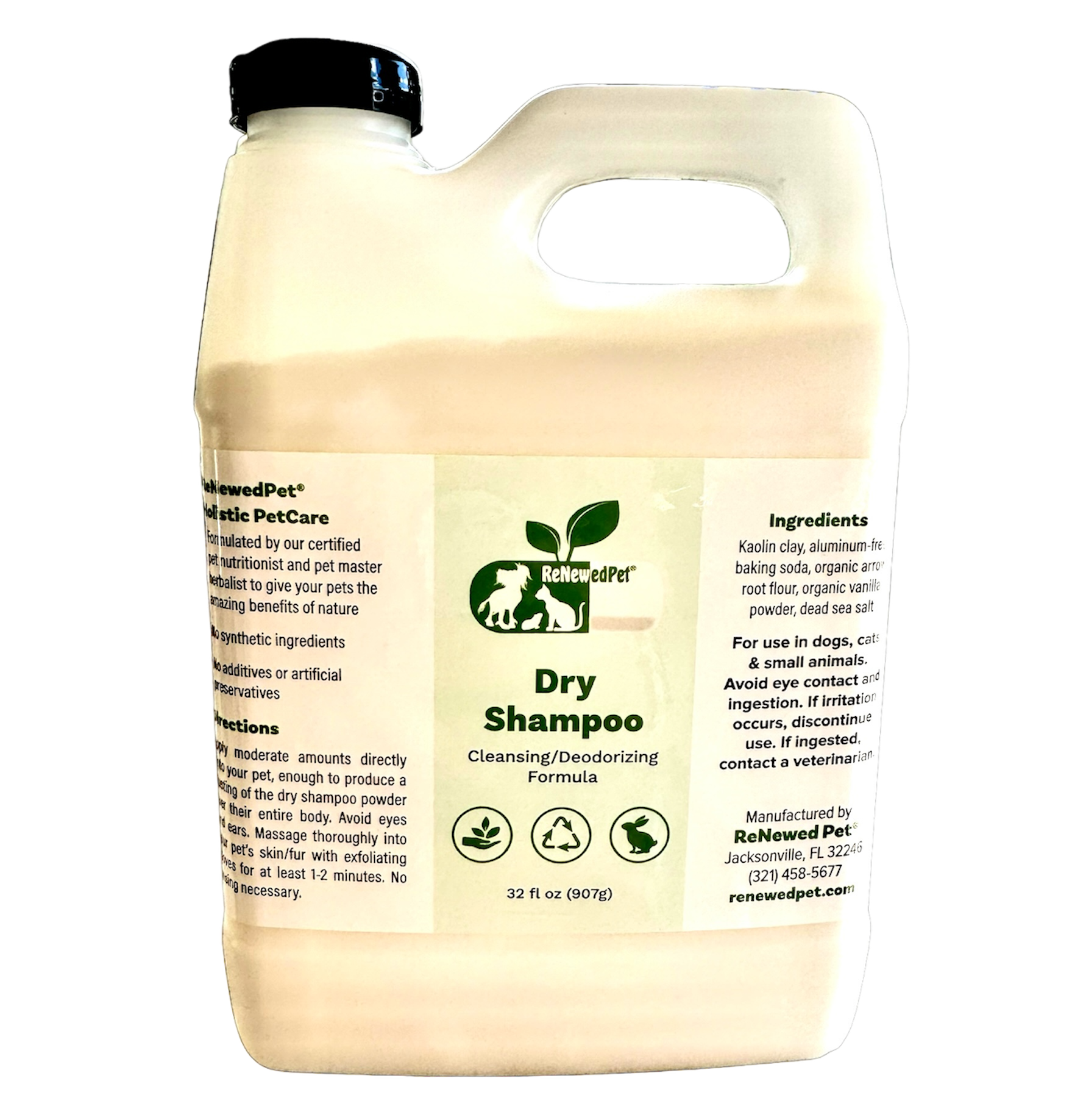 4-All Pets Natural Dry Shampoo – Waterless Grooming for Dogs & Cats
